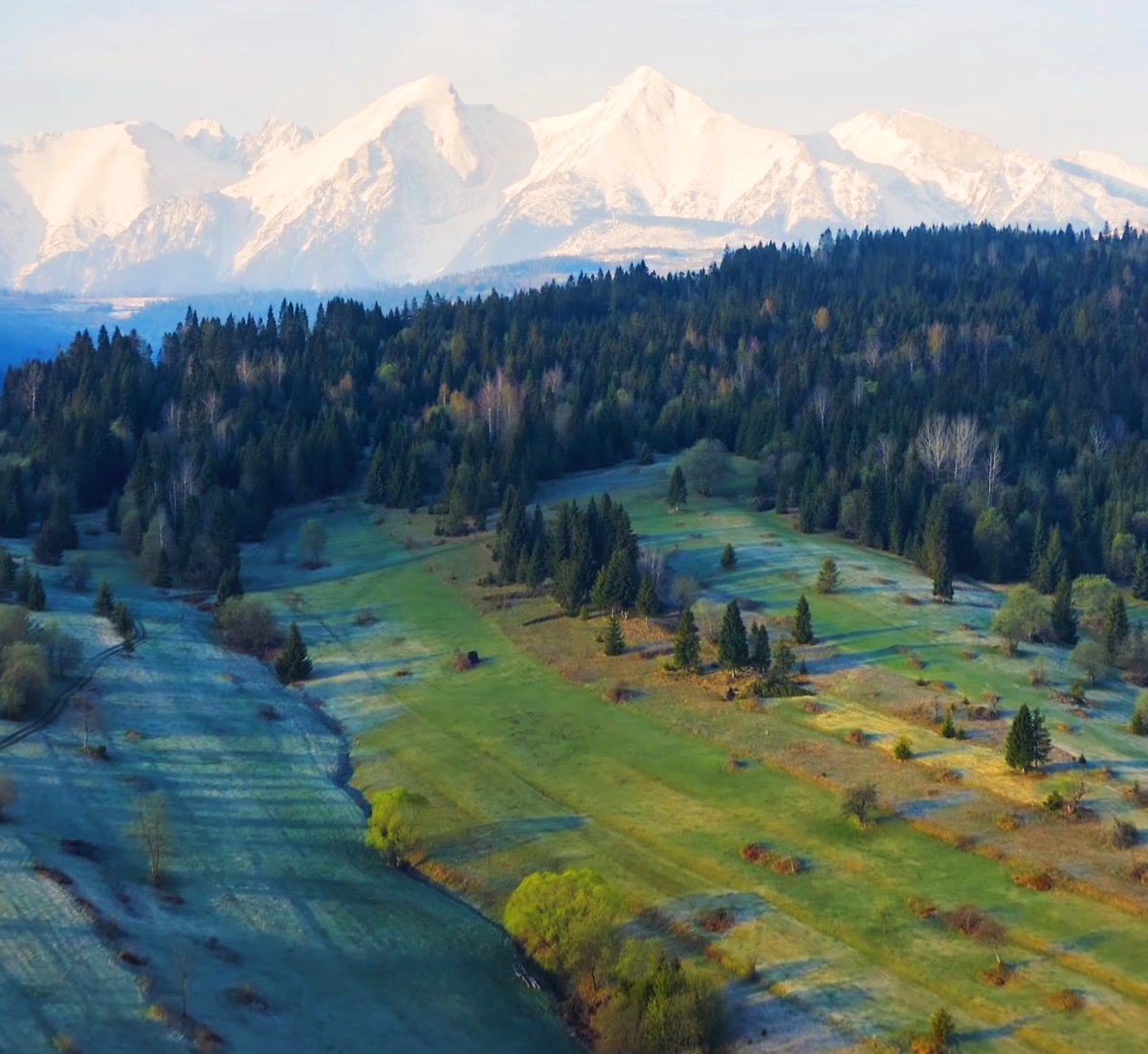 Красивый Словацкий пейзаж
