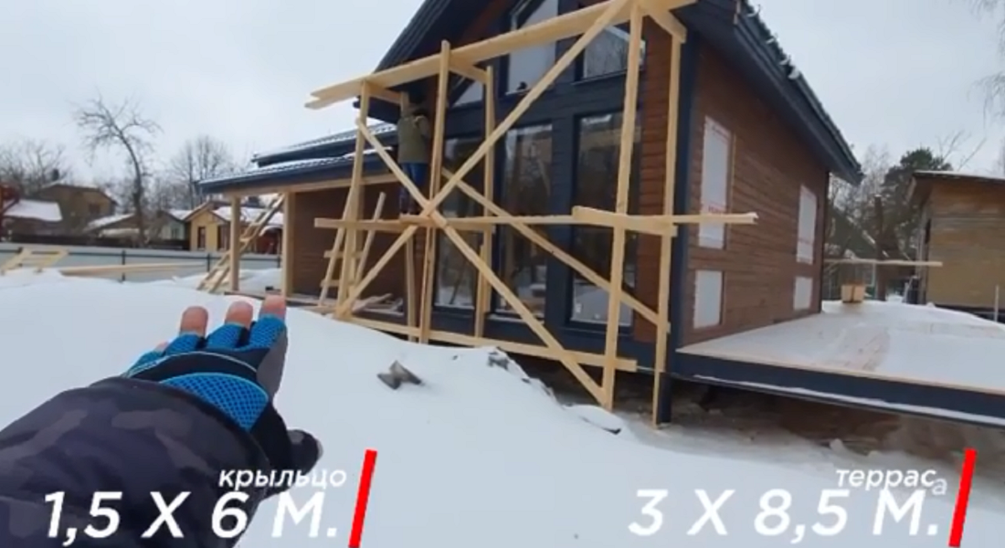 Кадры нашего видео об этом объекте