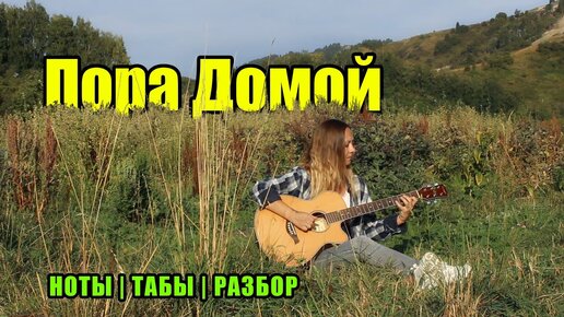 Сектор Газа - Пора домой | Fingerstyle | Ноты Табы Разбор