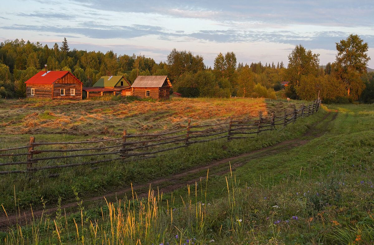 Чанчур. Летний вечер. Фото Бориса Слепнева