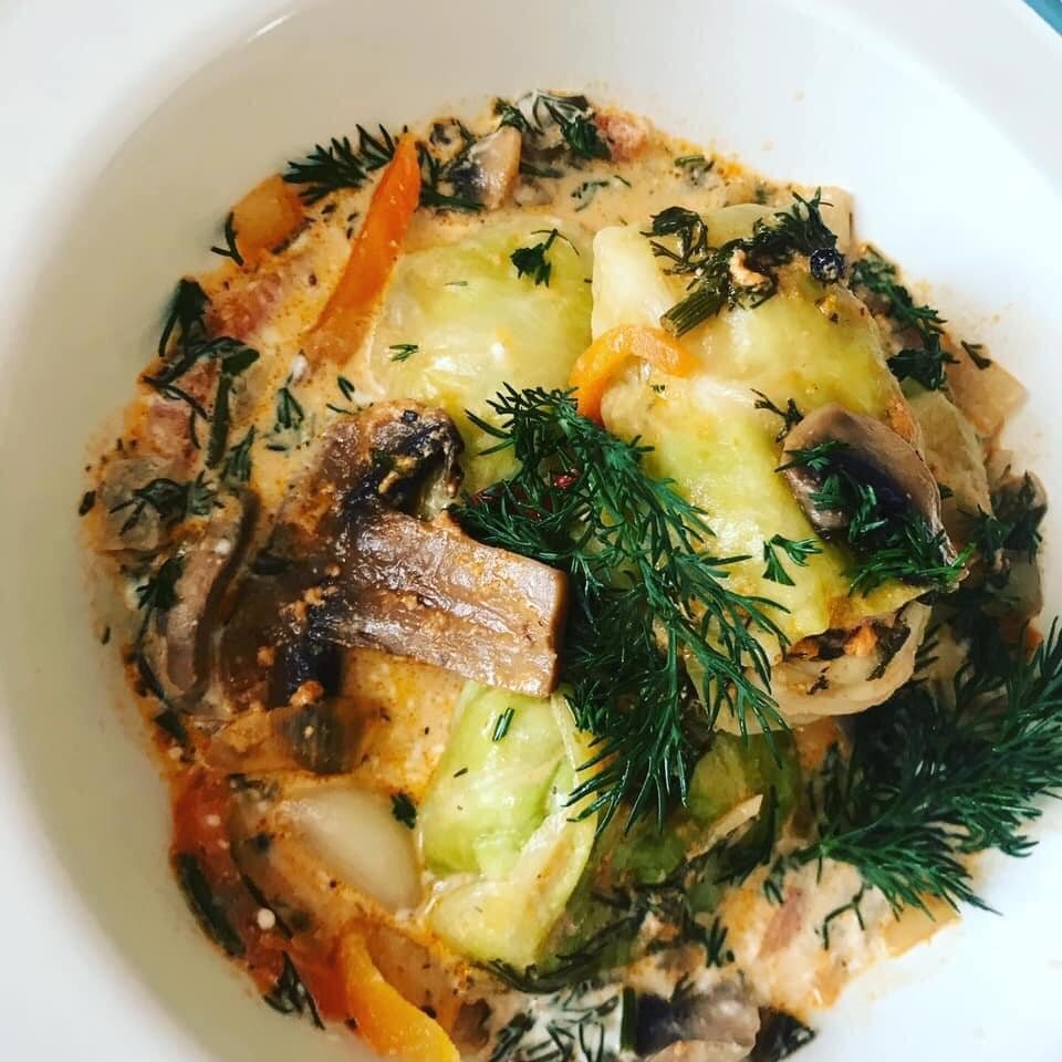 Голубцы из молодой капусты - Кулинарная школа "Мир Ануш"