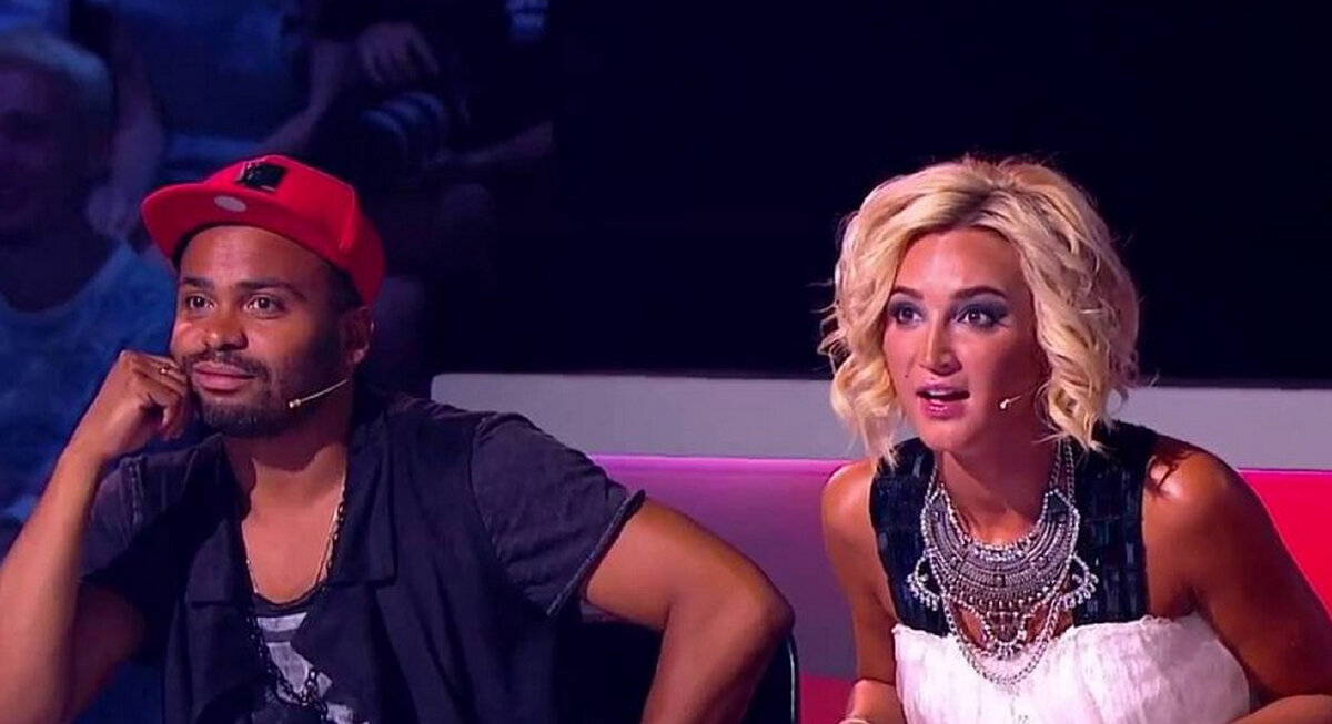 Мигель и Оля Бузова на шоу Танцы.