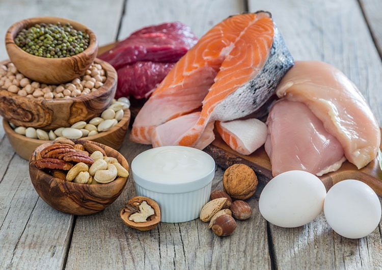 Продукты, содержащие в себе белок.