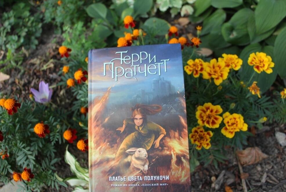 Терри Пратчетт, «Платье цвета полуночи»; фото - мое 