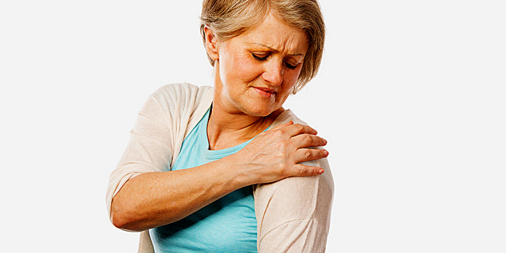 Боль в плечевом суставе.