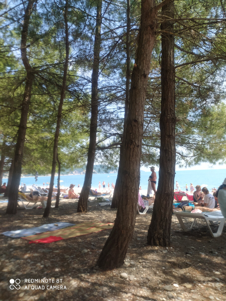 Пляж в поселке Лдзаа