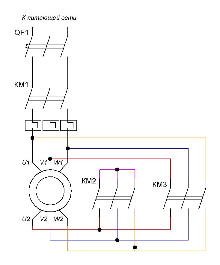 схема пуска асинхронного электродвигателя звезда треугольник. схема переключения звезда треугольник асинхронного двигателя. схема подключения контакторов звезда треугольник. схема пуска двигателя звезда треугольник. схема пуска двигателя звезда треугольник.