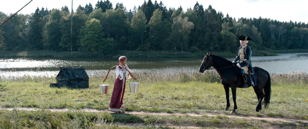 Кажется, я проезжал мимо подобных съемок. Думал там историческое кино снимают...