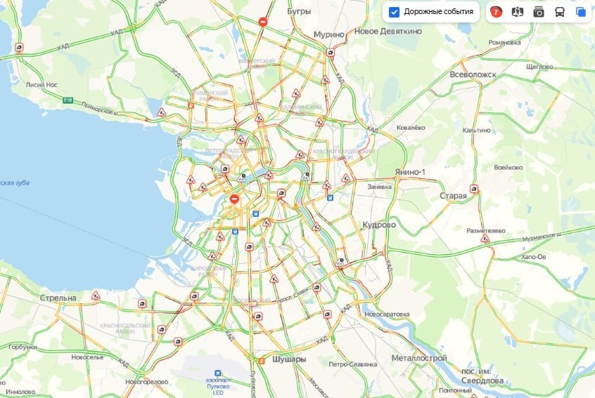    Автор фото: "Яндекс.Пробки"