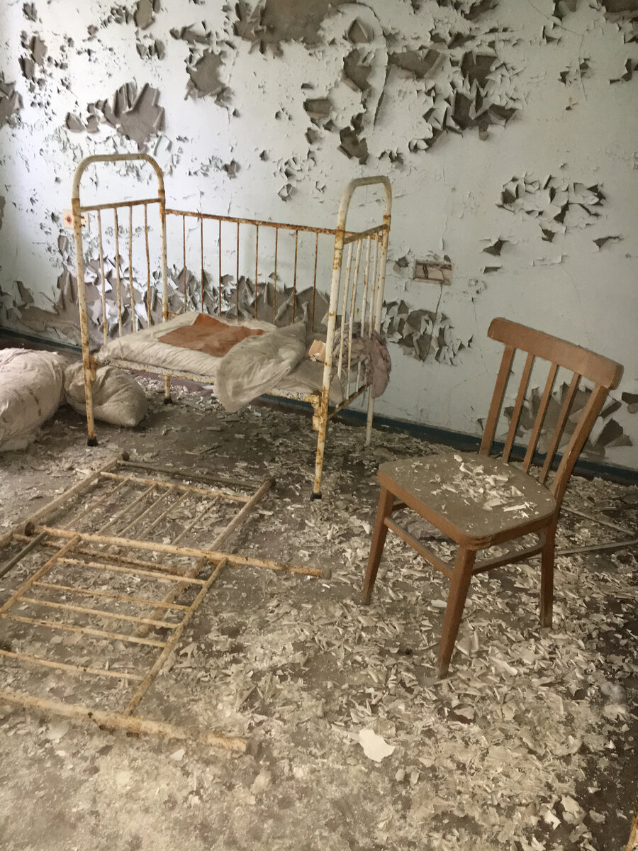 Больница в Припяти, наши дни