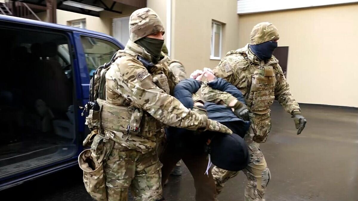    Задержание украинского мигранта, готовившего теракт. Видео ФСБ России© ФСБ РФ