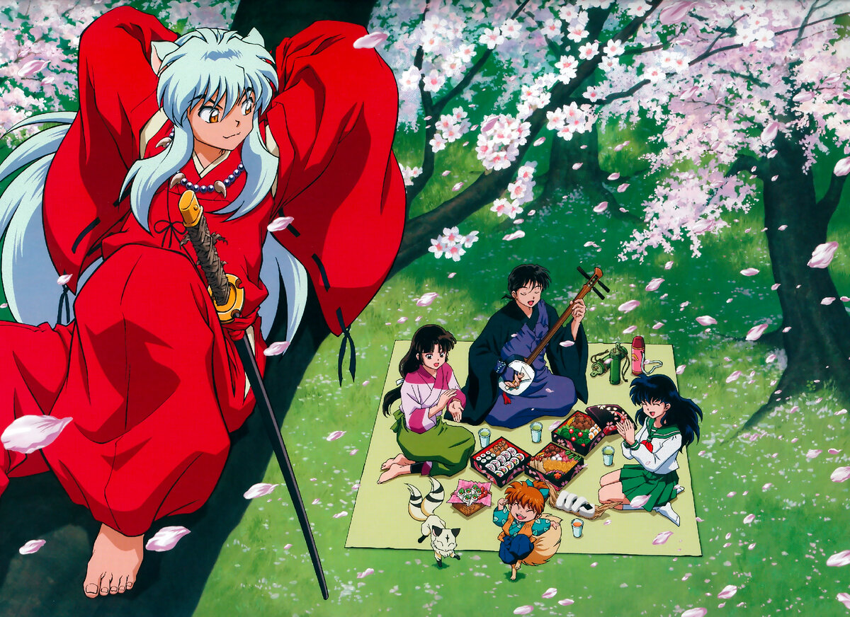Кадр из аниме Inuyasha