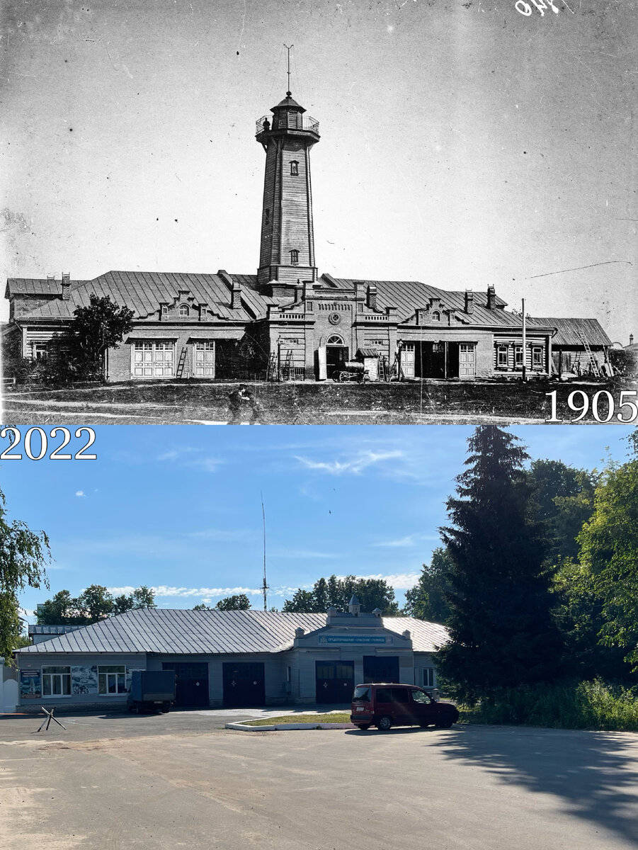 Прекрасный старый русский город Шуя. Было/стало | Now&Then Russia | Дзен