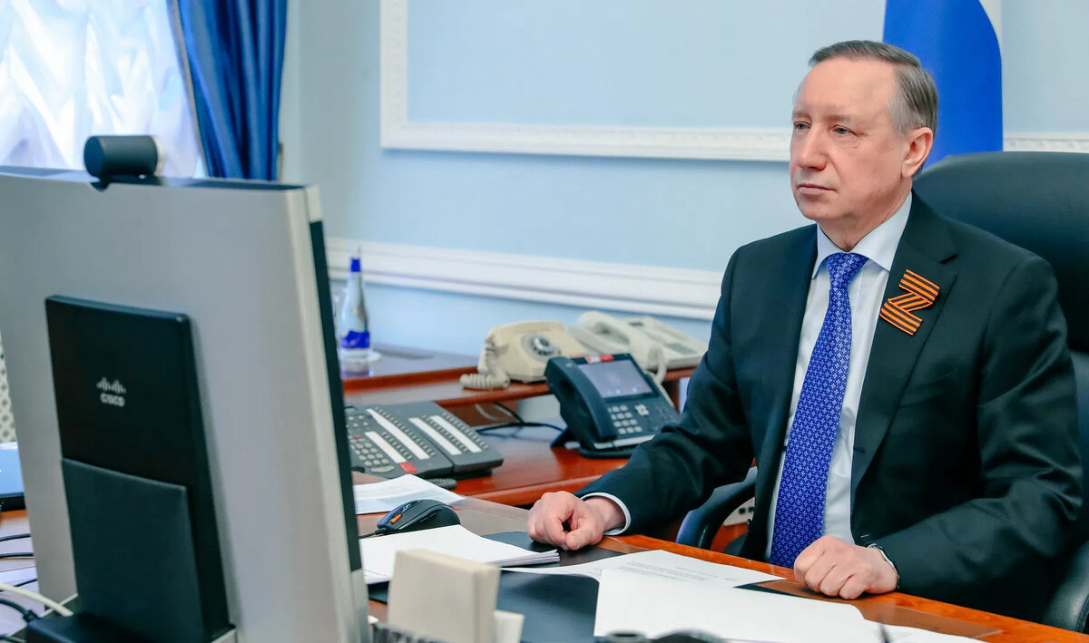 Беглов ставит из себя победителя...