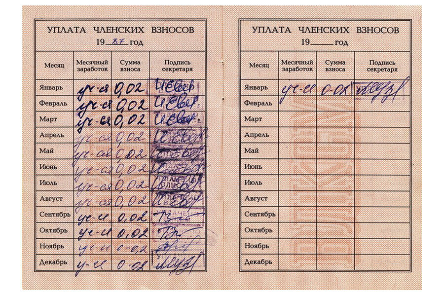 Ведомость уплаты членских взносов снт. Комсомольский билет взносы. Размер членских взносов нотариальной палаты. Членский билет охотничьего общества. Членский билет охотника.