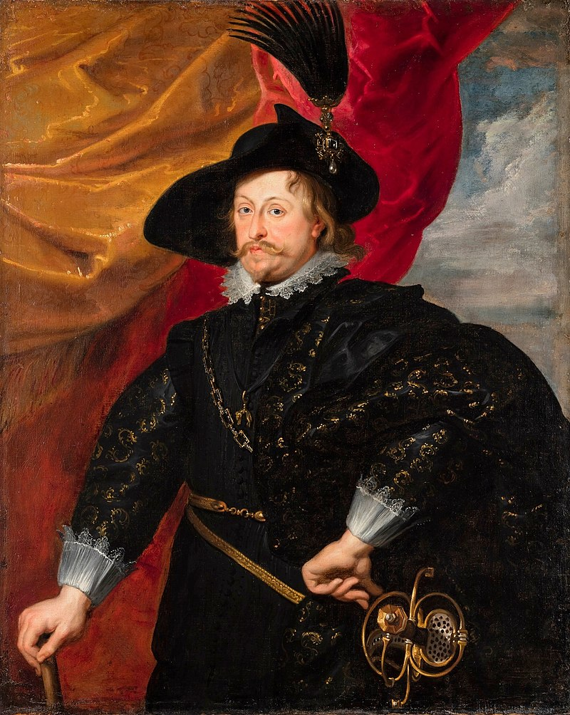 Питер Пауль Рубенс. Портрет Владислава Вазы, 1624 г. Вавель. Источник: https://ru.wikipedia.org/wiki/%D0%92%D0%BB%D0%B0%D0%B4%D0%B8%D1%81%D0%BB%D0%B0%D0%B2_IV#/media/%D0%A4%D0%B0%D0%B9%D0%BB:Rubens_Wladyslaw_Vasa.jpg