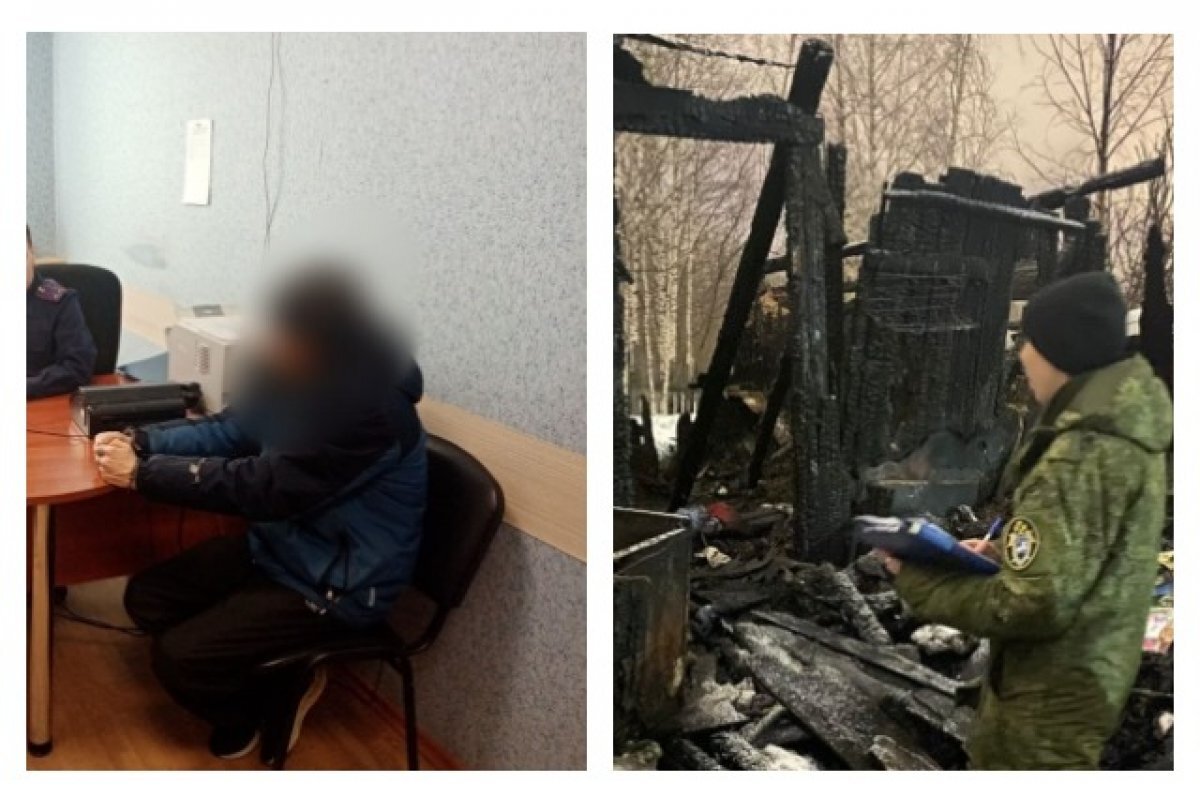    В Перми мужчина зарезал женщину и сжёг её в доме, чтобы скрыть убийство
