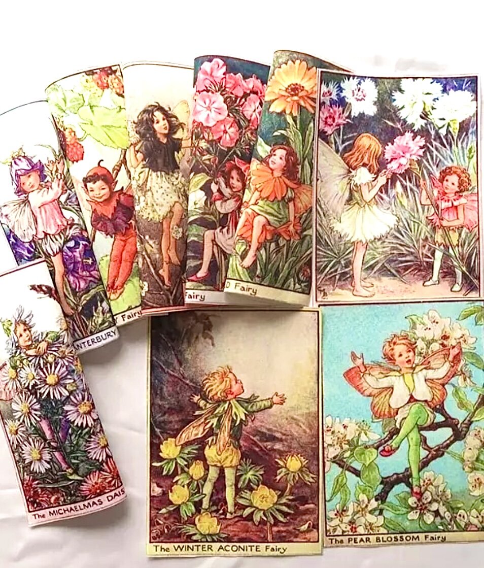 Подбираю картинки/открытки для будущей сумки