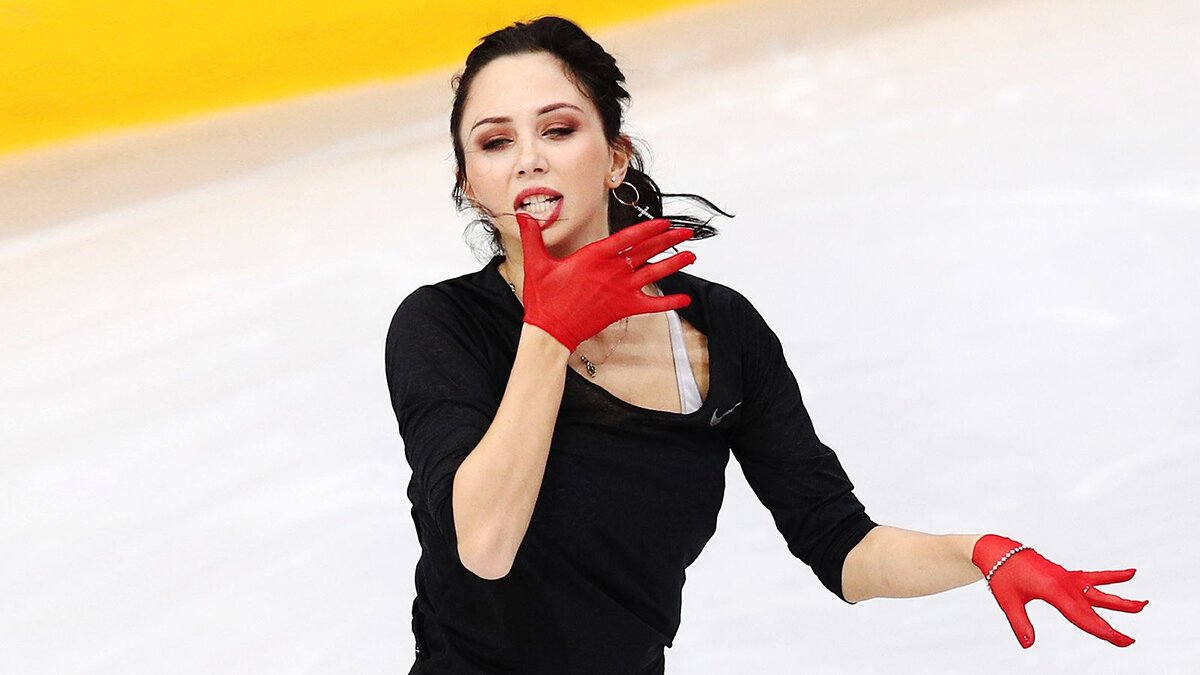 Елизавета Туктамышева на контрольных прокатах в Москве в 2019 году.