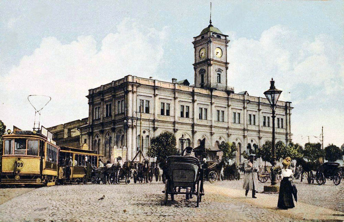 Николаевский вокзал в Москве 19 век