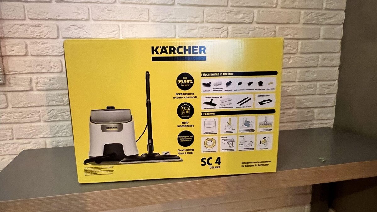 Мой опыт с пароочистителем Karcher SC 4 Deluxe Premium | Kärcher Russia |  Дзен