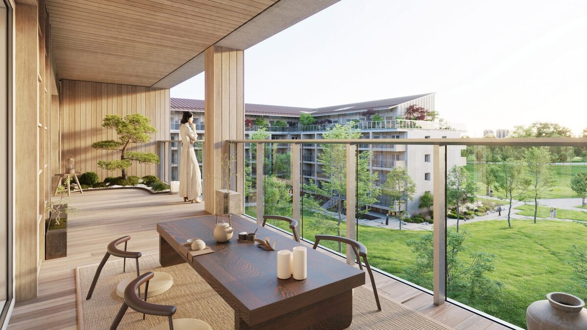 Проект деревянного дома от Сигэру Бана. 