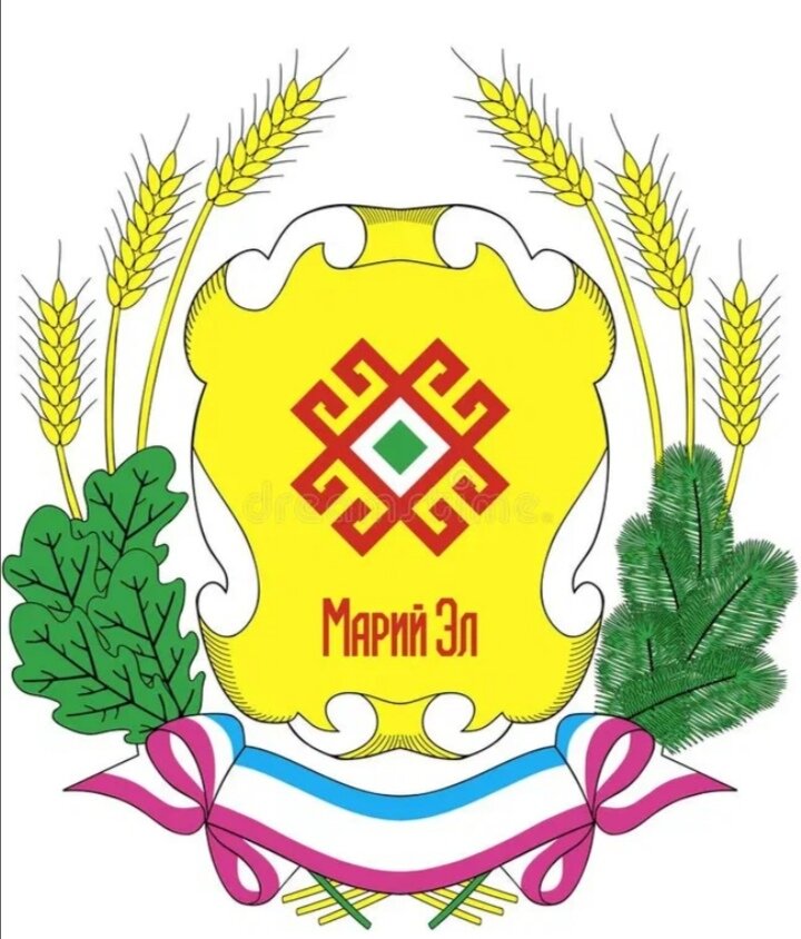 Флаг.ру: Флаг Республики Марий Эл 90x135 см из полиэфирного шелка 90x135