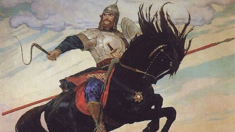    В. Васнецов, «Богатырский скок» (фрагмент), 1914 г. Фото: общественное достояние