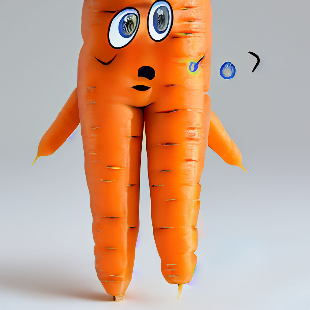 Морковь в советчиках! Не просто овощ, а настоящий актер, готовый продемонстрировать свои лучшие мимики и смешные гримасы!