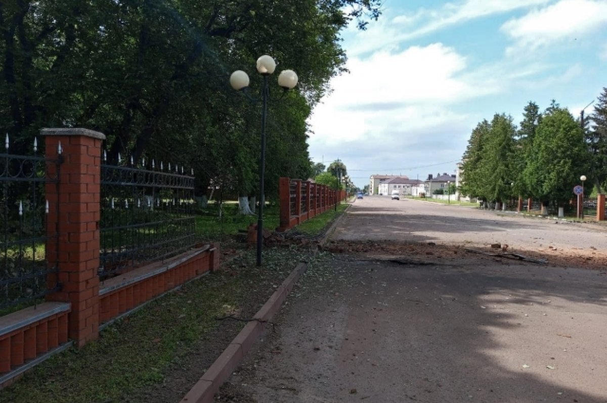    В Курской области два человека пострадали при обстреле со стороны Украины