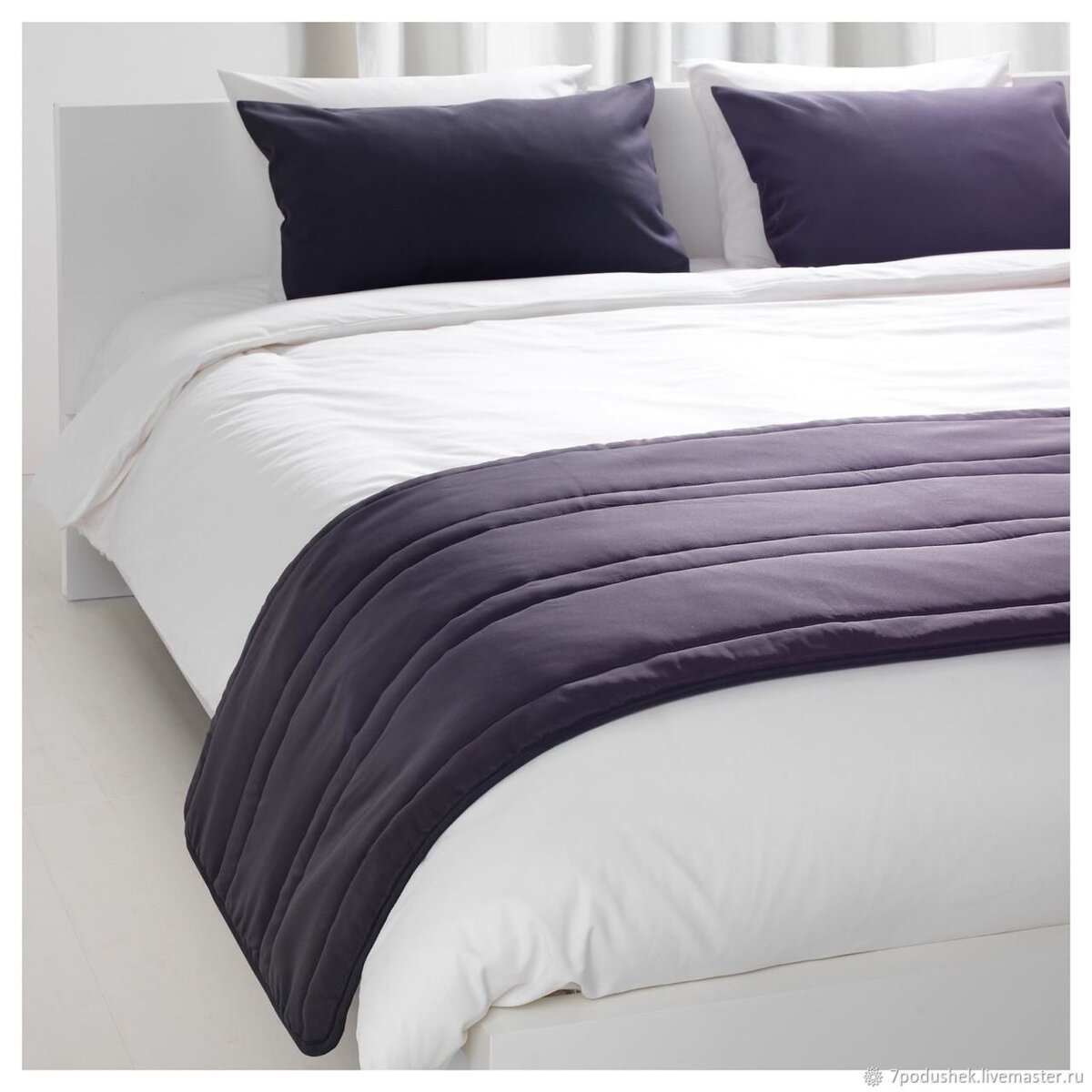 Листайте. Все отсюда: https://www.livemaster.ru/item/38386096-dlya-doma-i-interera-pokryvala-sashe-na-krovat-steganoe-pokry