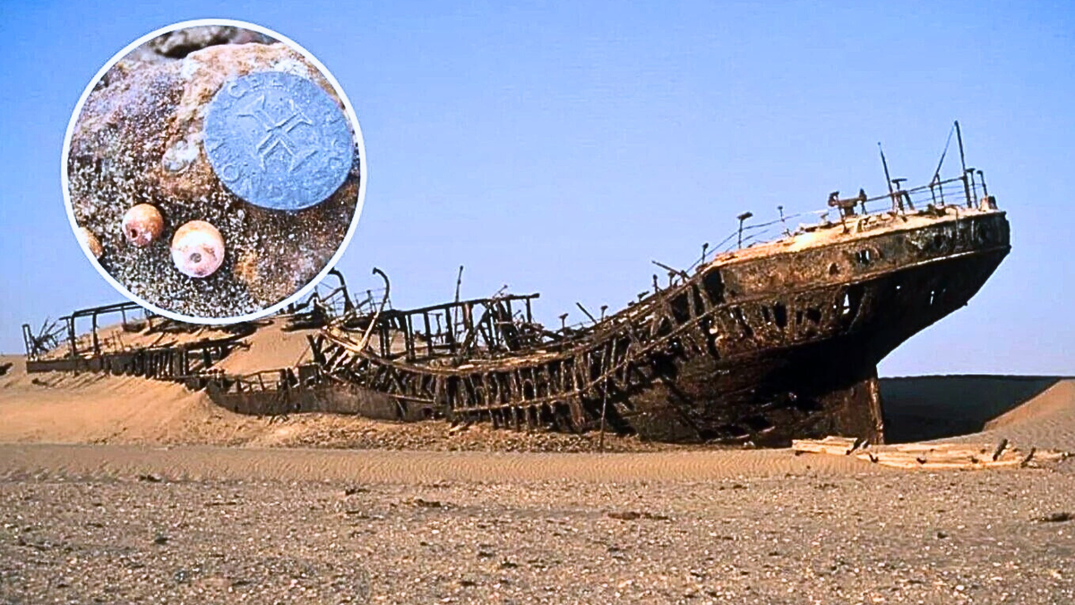 Найден корабль с золотом. Корабль в пустыне. Корабли найденные в пустыне. Затонувшие корабли. Корабль из песка.