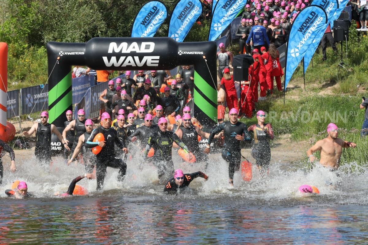    Заплыв через Волгу в этом году прошел в седьмой раз Pravda-nn.ru