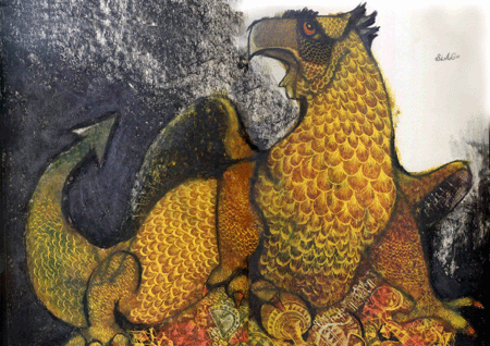 Скетч Иржи Трнка к мультфильму "Хоббит". Рисунок из книги Джина Дича "Как добиться успеха в анимации".