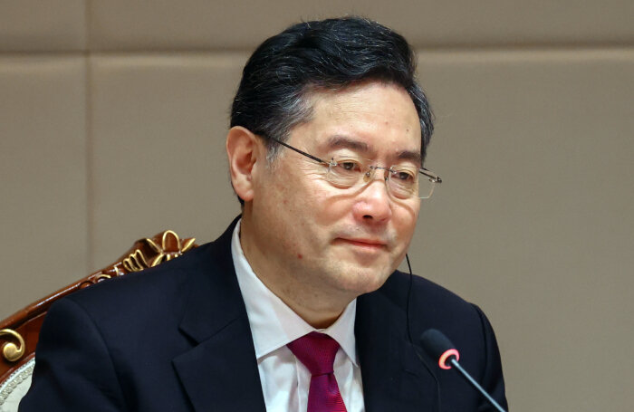    Экс-министр иностранных дел Китая Цинь Ган.Пресс-служба МИД РФ/ТАСС