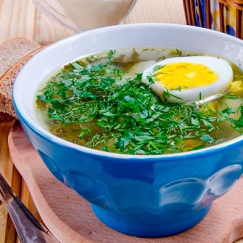 Щи зеленые с щавелем 