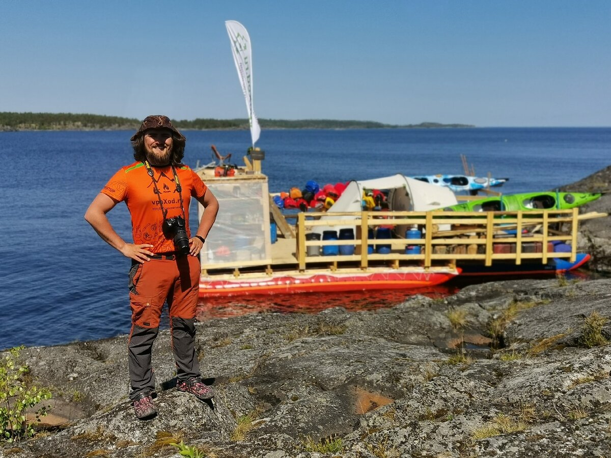 Моторный плот сопровождения | Моё лучшее творение :)