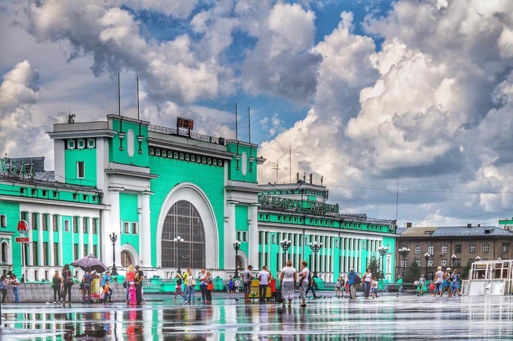 Фото вокзала новосибирск главный