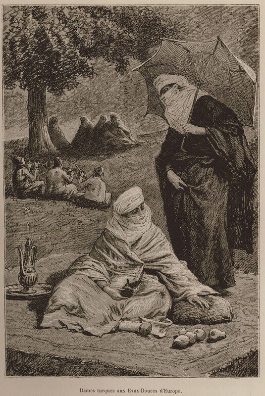 Гарем султана на природе