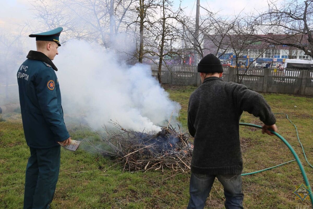 Можно ли сжигать траву на своем участке. Сжечь траву на участке. Сжигание сухой травы на дачном участке.