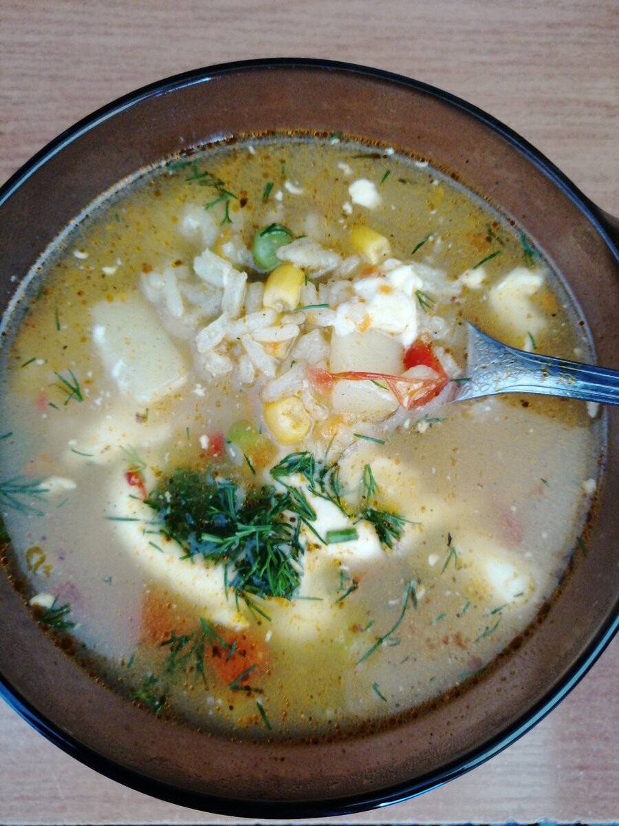 суп из гавайской смеси