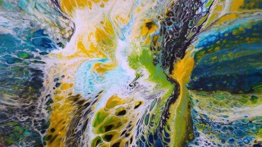 Необычные техники живописи проект 7 The Wave The Energy Of Rebirth and Spiritual Transformation Energy art, Energy
