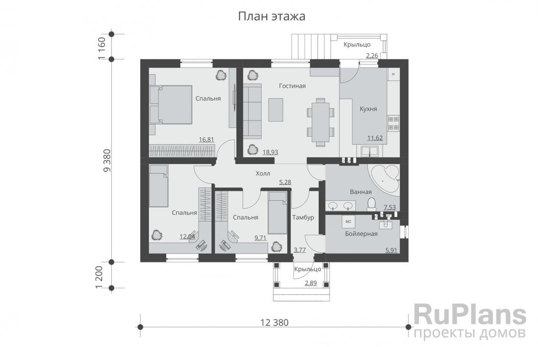 4. Зона кухни