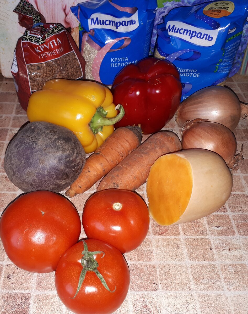 Ингредиенты для кулеша
