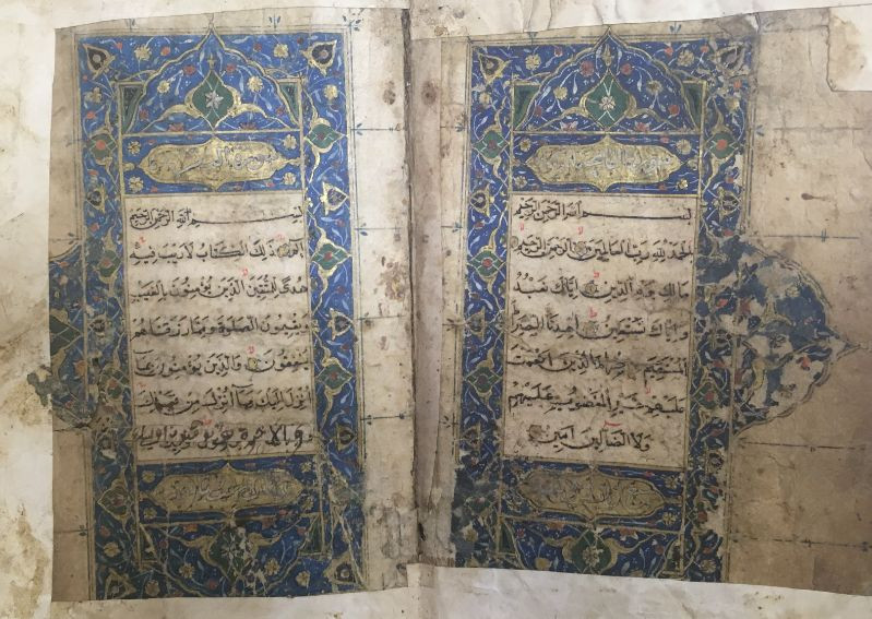 Рукописный Коран. Фото: предоставлено И. Зайцевым