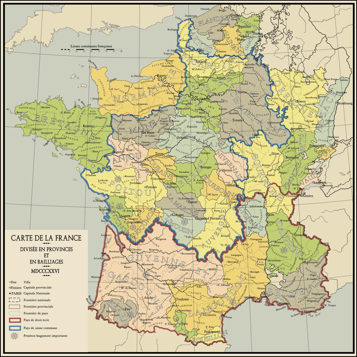 Kingdom France 1826