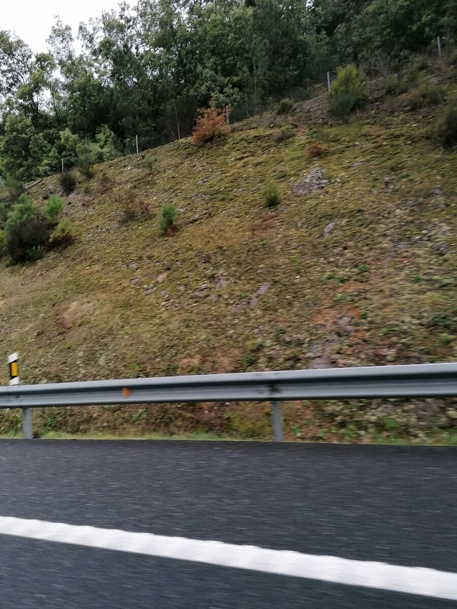 Жалкая попытка передать красоту. Дорога в Оренсе.