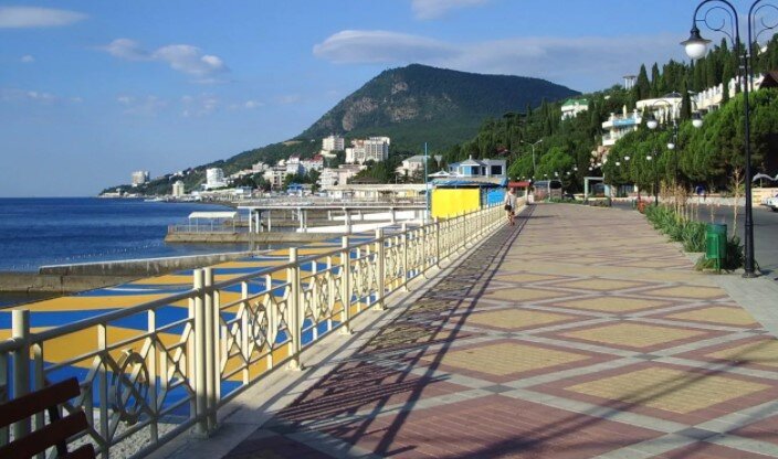 Район Профессорский уголок в Алуште