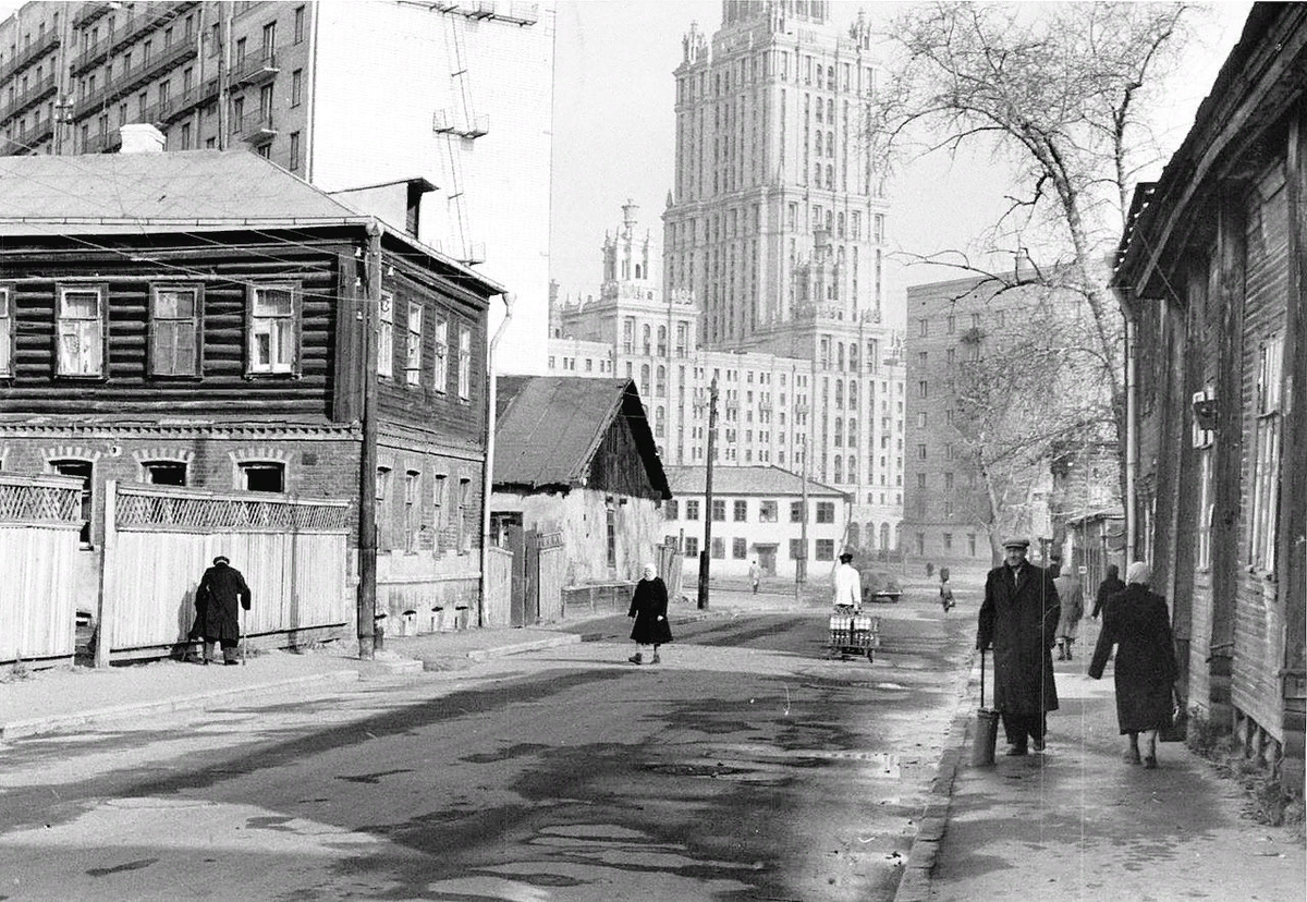 Старое фото ул. Земский переулок Москва 1960. 2 Луговой переулок Москва. Фотография 2-й Луговой переулок Старая Москва. Луговой переулок Москва Кутузовский.