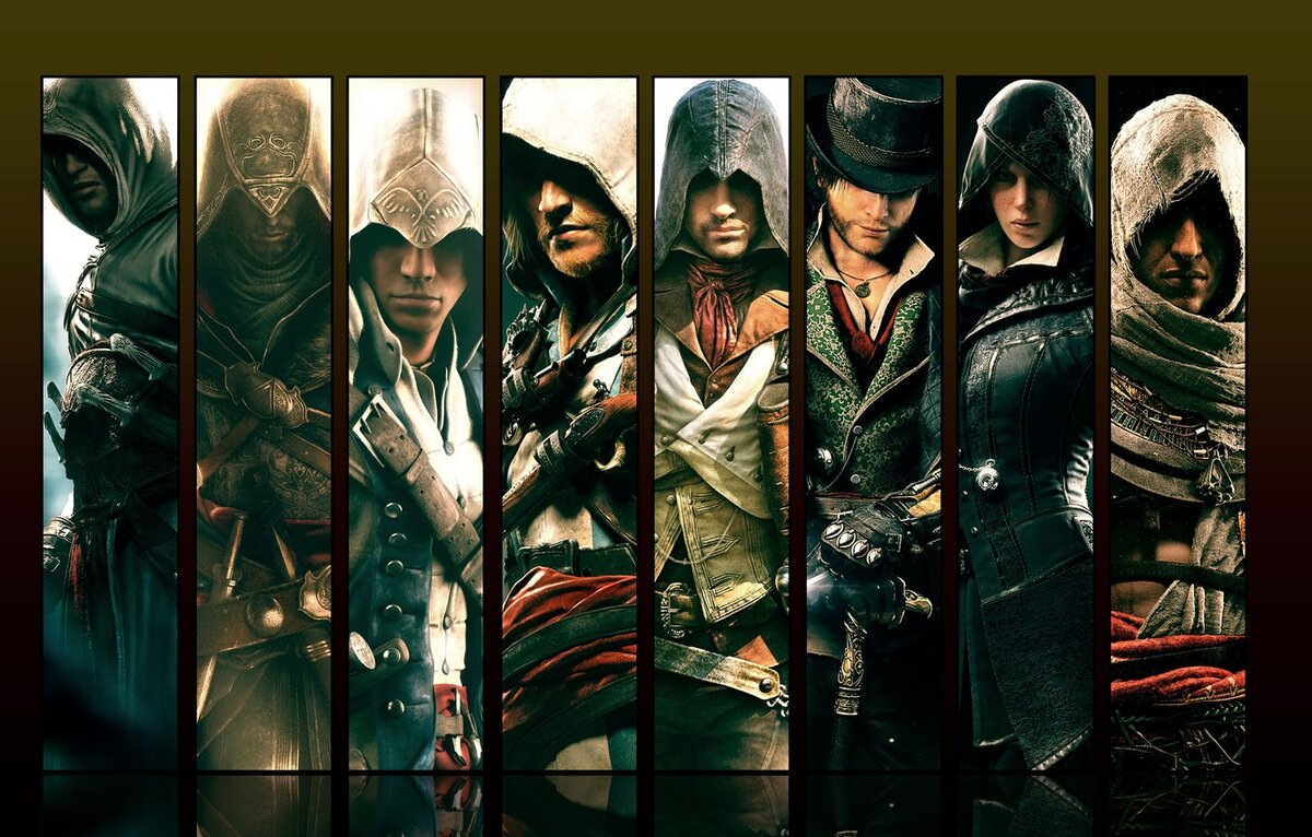 Assassins Creed все ассасины